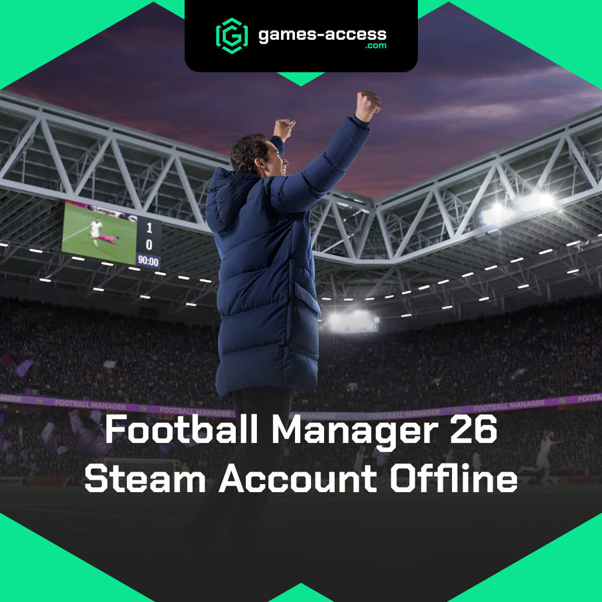 Football Manager 26 PC Steam Account – Offline Access
